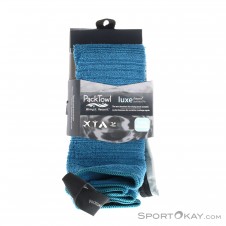 Packtowl Luxe Face Microfaserhandtuch-Blau-One Size