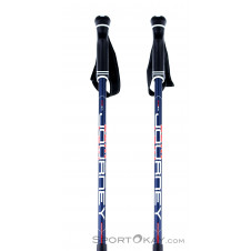 Leki Journey Lite Antishock 110-135cm Trekkingstöcke-Blau-100-135