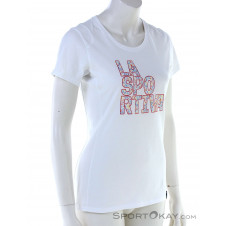 La Sportiva Pattern Damen T-Shirt-Weiss-XS