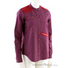 Ortovox Merino Ashbey LS Damen Hemd-Rot-XS