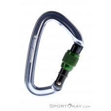 Black Diamond Positron Screwgate Karabiner-Grau-One Size