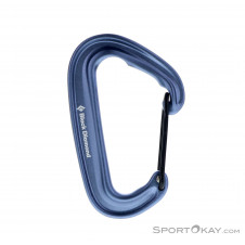 Black Diamond Miniwire Schnappkarabiner-Weiss-One Size