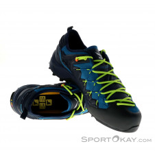 Salewa Wildfire Edge Herren Zustiegsschuhe-Blau-8,5