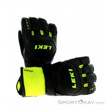 Leki WC Race Flex S Kinder Handschuhe-Schwarz-6