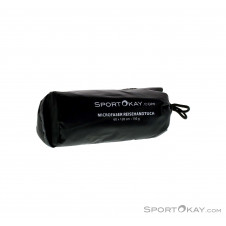 SportOkay.com Towel L Microfaser Handtuch-Blau-L