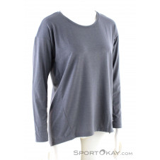 On Comfort Long T LS Damen Shirt-Grau-M