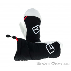 Ortovox Swisswool Freeride Mitten Damen Handschuhe-Schwarz-M