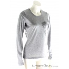 Vaude Gleann LS Shirt Damen T-Shirt-Grau-34