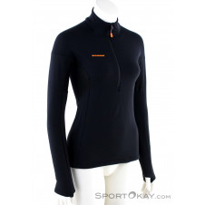 Mammut Moench Advanced Half Zip LS Damen Tourensweater-Schwarz-M