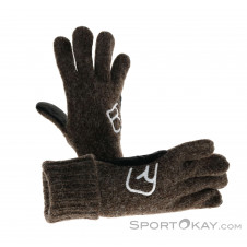 Ortovox Swisswool Classic Glove Leather Handschuhe-Schwarz-M