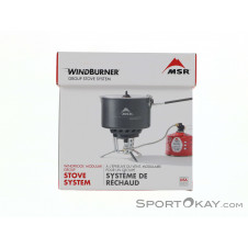 MSR Wind Burner Group System Kochsystem-Grau-One Size