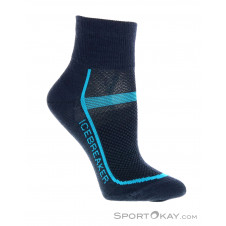 Icebreaker Multisport Ultralight Mini Damen Laufsocken-Blau-S