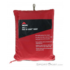 MSR Zoic 3 Fast&Light Body Zelt Zubehör-Rot-One Size