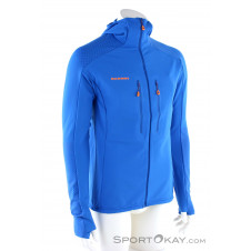 Mammut Eiswand Advanced ML Hooded Herren Sweater-Blau-S