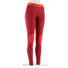 Ortovox Rock'n Wool Long Damen Funktionshose-Orange-XS
