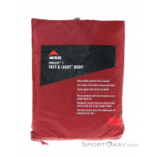 MSR Freelite 1 Fast&Light Body Zelt Zubehör-Rot-One Size