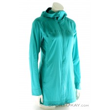 Arcteryx A2B Windbreaker Jacket Damen Outdoormantel-Türkis-S