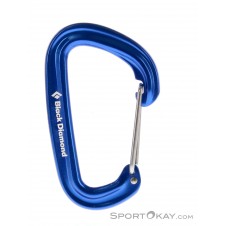 Black Diamond Neutrino Schnappkarabiner-Blau-One Size