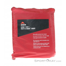 MSR Hubba Tour 1 Fast&Light Body Zelt Zubehör-Rot-One Size