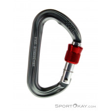Ocun Hawk Screw Schraubkarabiner-Rot-One Size