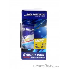 Holmenkol Syntec Race Wet- Alpin Finish 30g Pulver-Blau-One Size