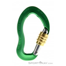 AustriAlpin Micro Eloxiert Schraubkarabiner-Grün-One Size