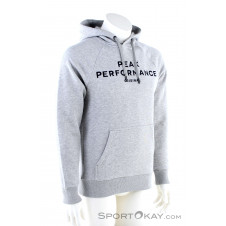 Peak Performance Logo Herren Sweater-Grau-M