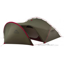 MSR Hubba Tour 3-Personen Zelt-Oliv-Dunkelgrün-One Size