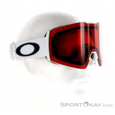 Oakley Fall Line XM Skibrille-Weiss-One Size