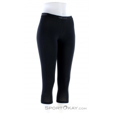 Super Natural Base 3/4 Tight 175 Damen Funktionshose-Schwarz-M