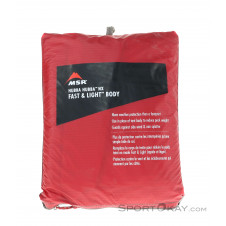 MSR Hubba Hubba NX Fast&Light Body Zelt Zubehör-Rot-One Size