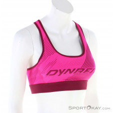 Dynafit Alpine Graphic Damen Sport-BH-Pink-Rosa-XS