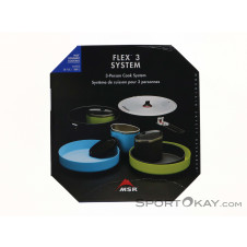 MSR Flex 3 Campinggeschirr-Grau-One Size