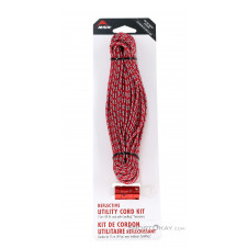 MSR Reflective Utility Cord Kit 15m Zelt Zubehör-Rot-15