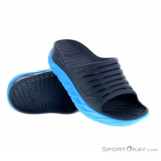 Hoka One One Ora Recovery Slide Herren Freizeitsandalen-Blau-8