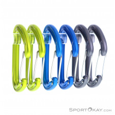 Ocun Hawk Wire 6er Schnappkarabiner-Set-Mehrfarbig-One Size