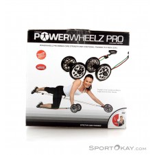 Gymstick Power Wheelz Pro Fitnessgeräte-Schwarz-One Size