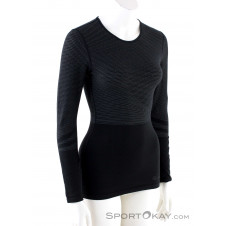 Löffler Transtex Warm Hybrid Damen Shirt-Schwarz-44-46