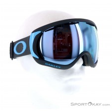 Oakley Canopy Iron Sapphire Skibrille-Schwarz-One Size