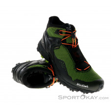 Salewa Ultra Flex Mid GTX Herren Traillaufschuhe Gore-Tex-Grün-8