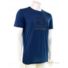 Ortovox 120 Tec Logo TS Herren T-Shirt-Blau-S