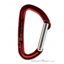Salewa Hot G3 Straight Schnappkarabiner-Rot-One Size
