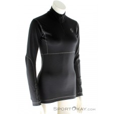 Scott Base Dri 1/4 Zip Women's Shirt Damen Funktionsshirt-Schwarz-M
