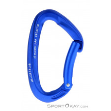 Mammut Crag Key Lock Straight Gate Schnappkarabiner-Blau-One Size