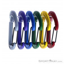 Black Diamond Litewire Rackpack 6er Schnappkarabiner-Set-Mehrfarbig-One Size