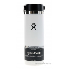 Hydro Flask 20oz Wide Mouth 0,592l Thermosflasche-Weiss-One Size