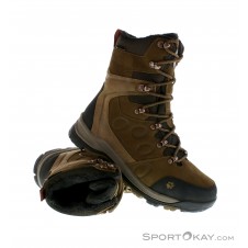 Jack Wolfskin Glacier Bay Texapore High Herren Winterschuhe-Braun-6,5
