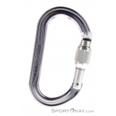 Petzl OK Screw Gate Schraubkarabiner-Grau-One Size
