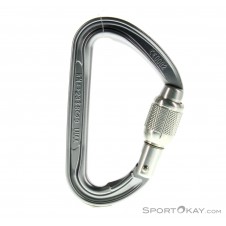 Petzl Spirit Screw Lock Karabiner-Grau-One Size