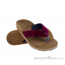 Doghammer Quaxi Cork I Wool Felt AD Damen Flip Flops-Blau-40